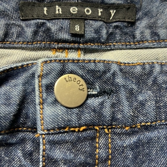 Theory Blue Women's Jeans - Picture 4 of 4